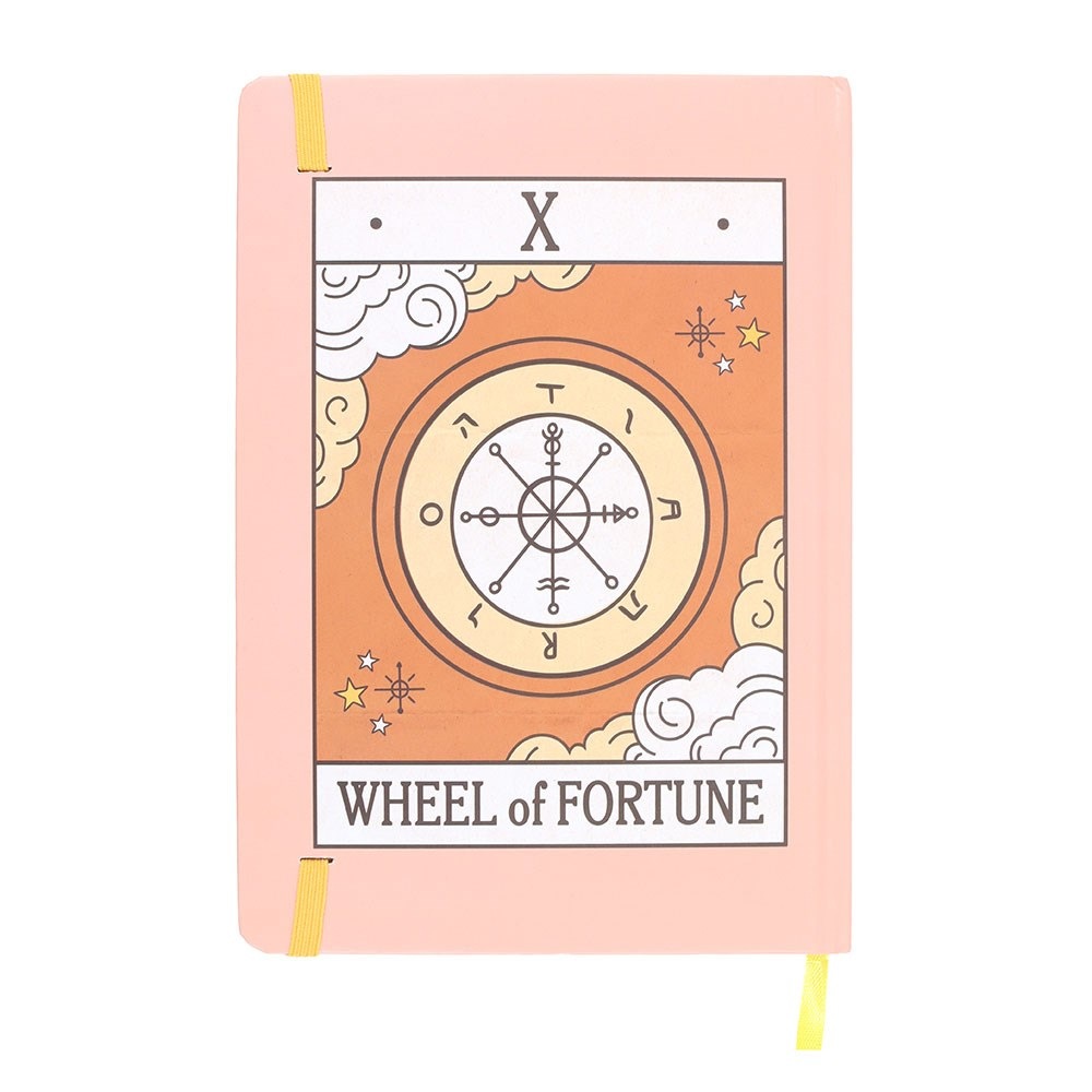 Something Different - The Wheel of Fortune Vintage Tarot A5 Notitieboek - Multicolours